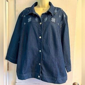 Allison Daley shacket women’s Sz-3X plus.NWT.  S5